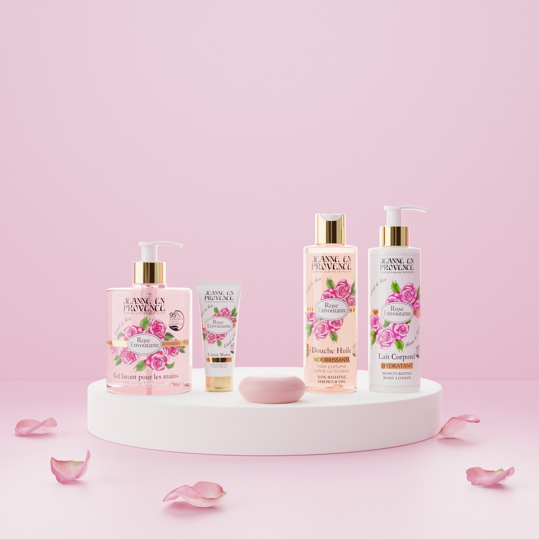 Jeanne En Provence Bezauberndes Rosen-Duschöl