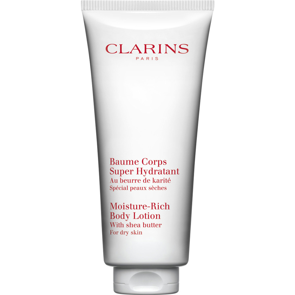 Clarins Baume Corps Super Hydratant  Au beurre de karité Soin corps , soin hydratant