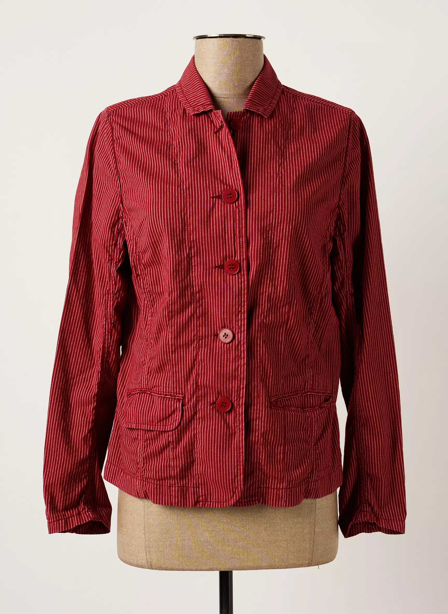 Quiet Vestecasual Femme couleur rouge