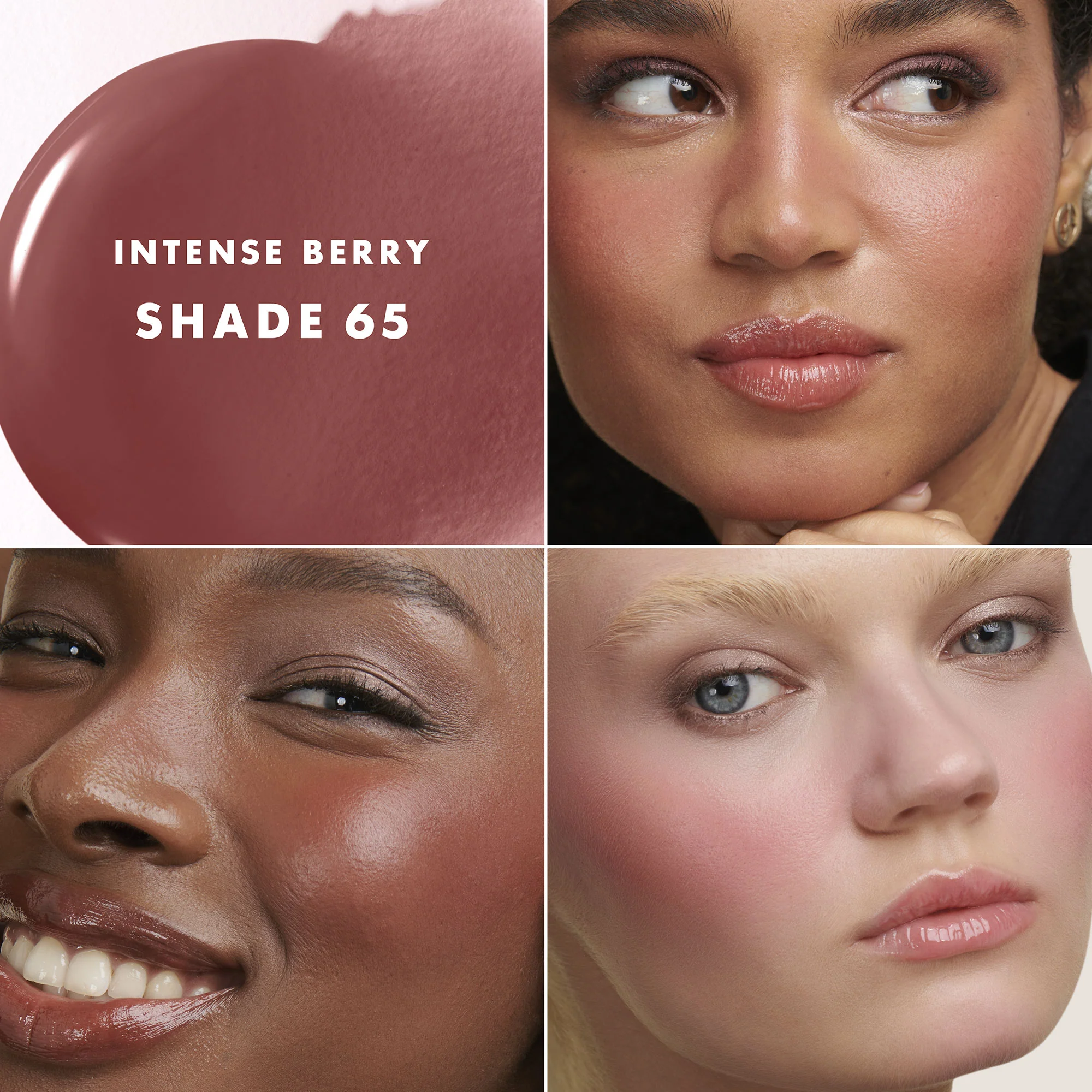 Svieži hodvábny tieň na líčka Face Luminous Silk - krémová lícenka