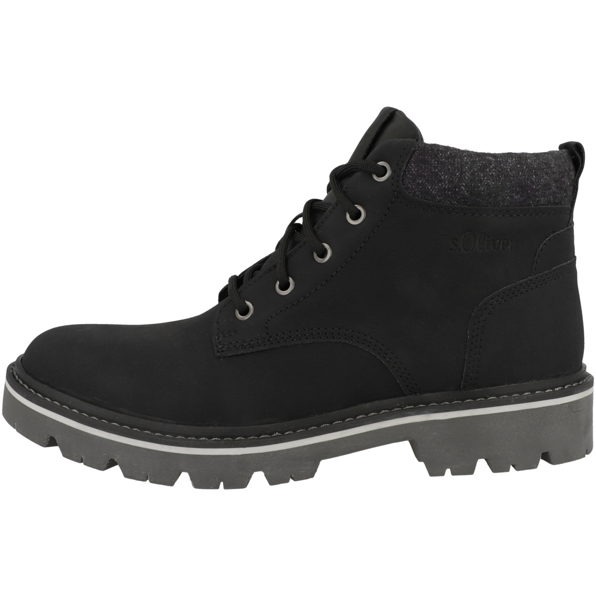 s.Oliver 5-15230-41 Schnürboots schwarz