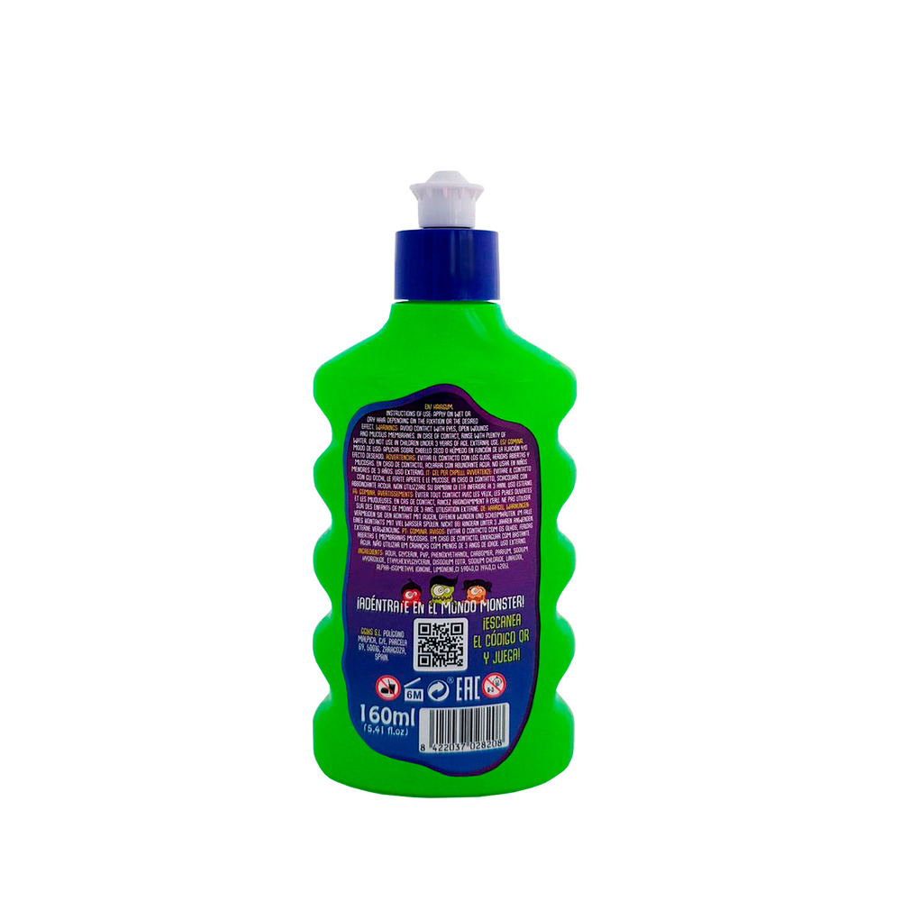 my monster slime Gongster Hairgum Gel coiffant