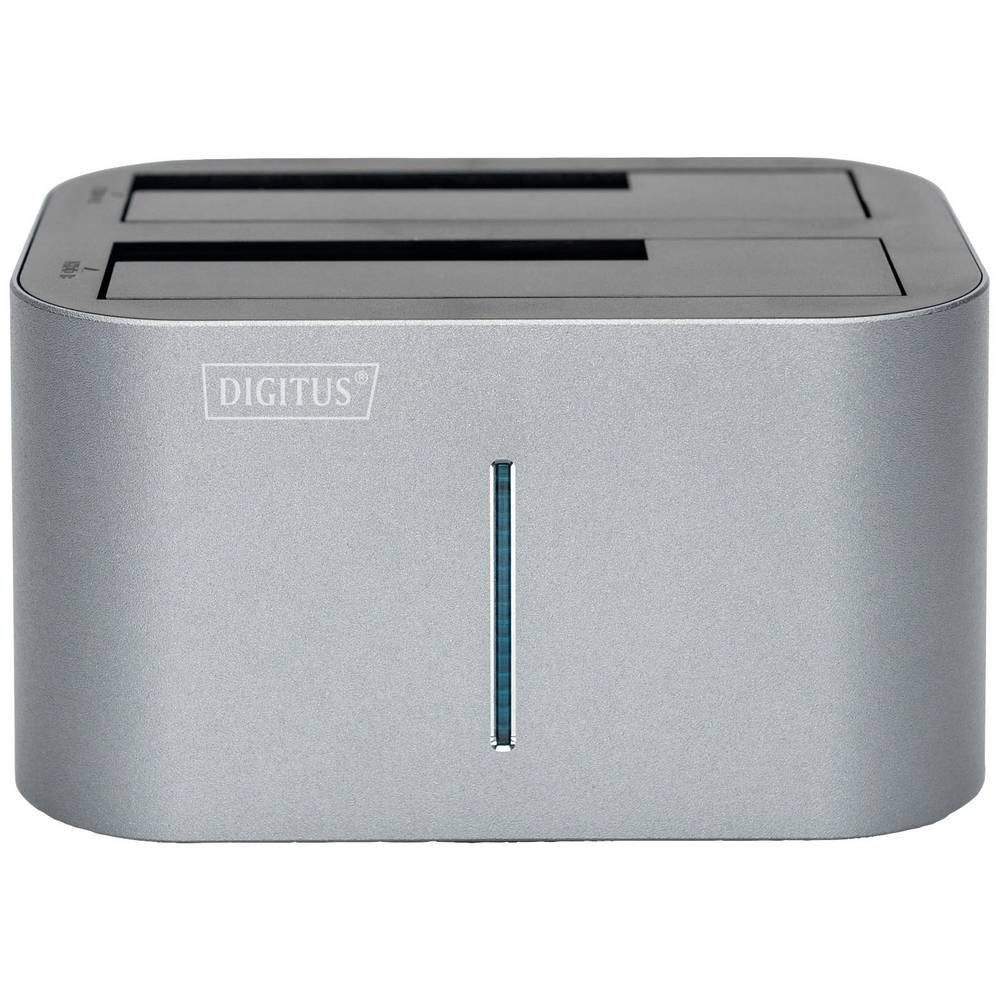 Digitus Festplatten-Dockingstation SATA Docking Station USB3.0, 2-port, 2.5″/3.5″, mit Clone-Funktion