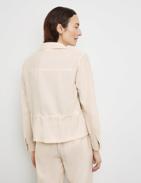 Leichte Blazerjacke mit Tunnelband