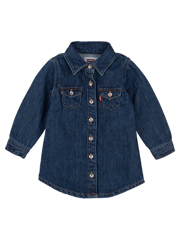 Levi's Kids Jeanskleid in Dunkelblau günstig kaufen