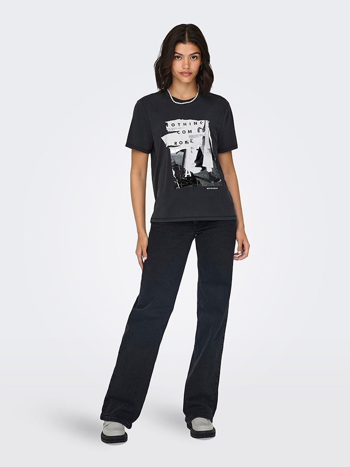 ONLY Shirt in Schwarz günstig kaufen