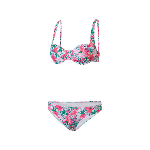 Damen Bikini, Floral AOP