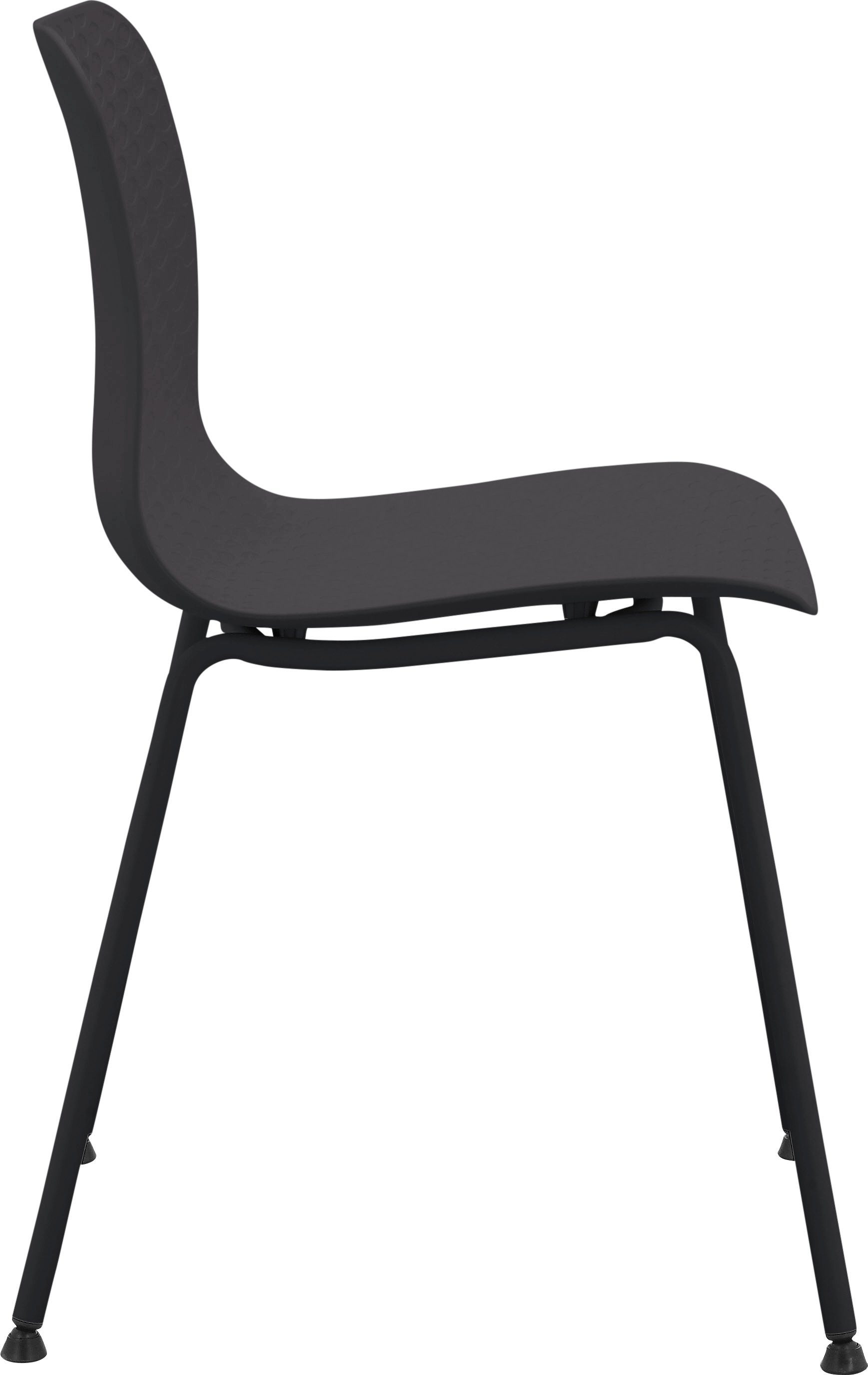 INOSIGN Esszimmerstuhl Esrange (2 St), im 2er Set erhältlich, mit Sitzschale aus Kunststoff, Sitzhöhe 45 cm
