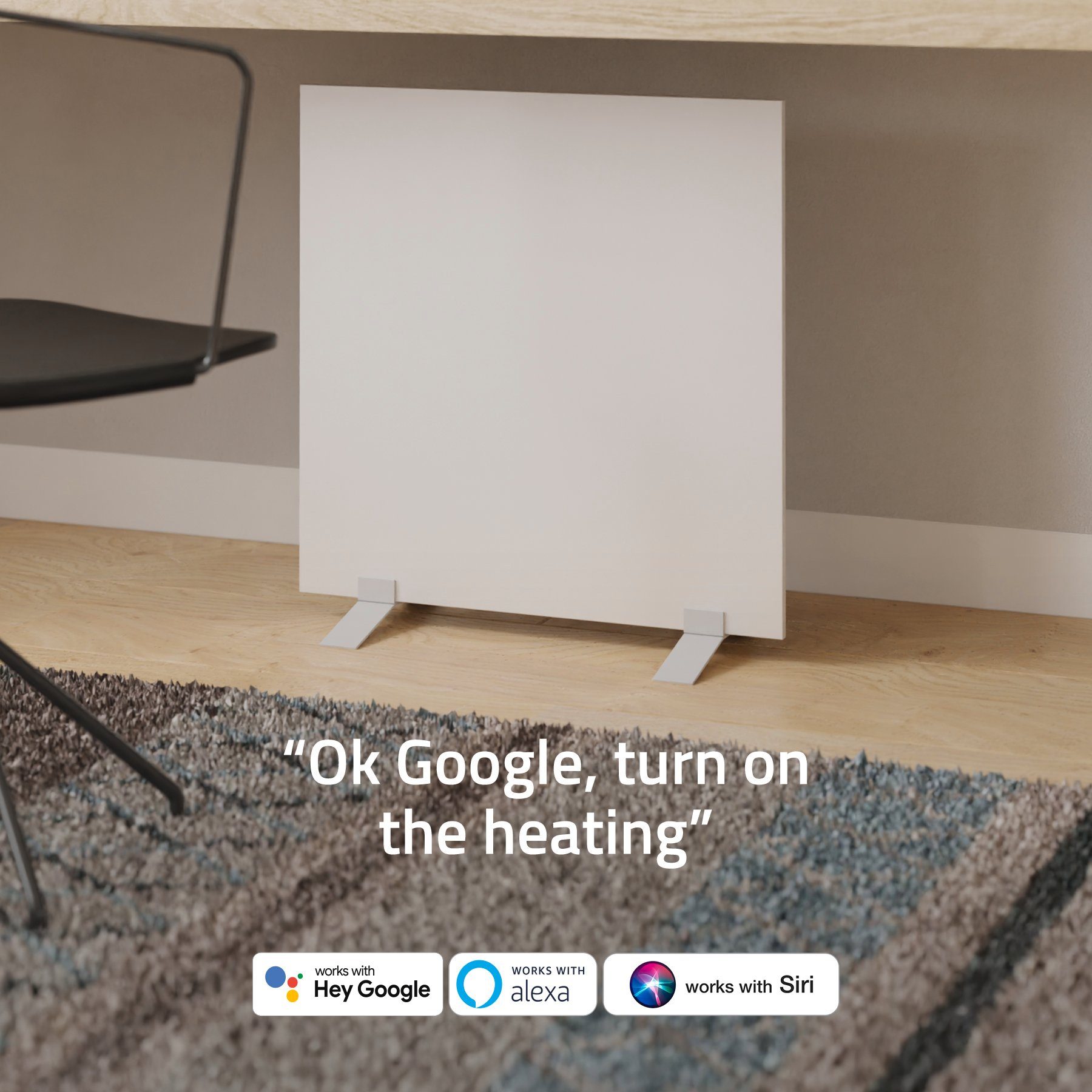 Hombli smartes Infrarot Heizpanel, 350W Smart-Home-Zubehör