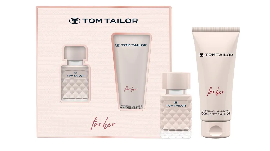 TOM TAILOR for her Woman Eau de Toilette und Duschgel Geschenkpackung