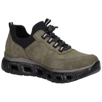 Rieker Slip On Sneaker in grün