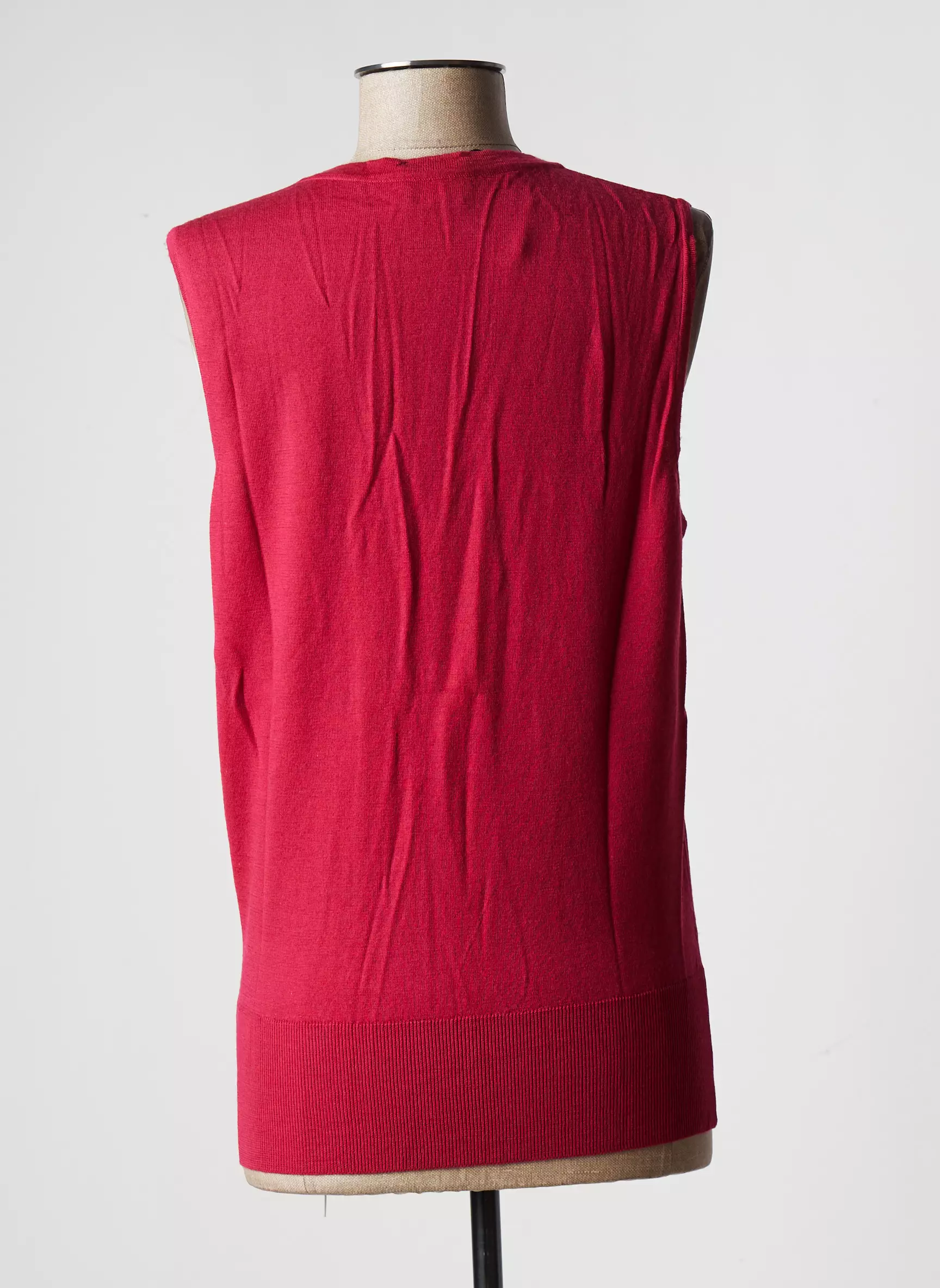 Stefan Green Gilet Femme couleur rouge