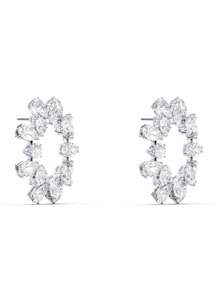 Swarovski Stud Earrings with Crystal