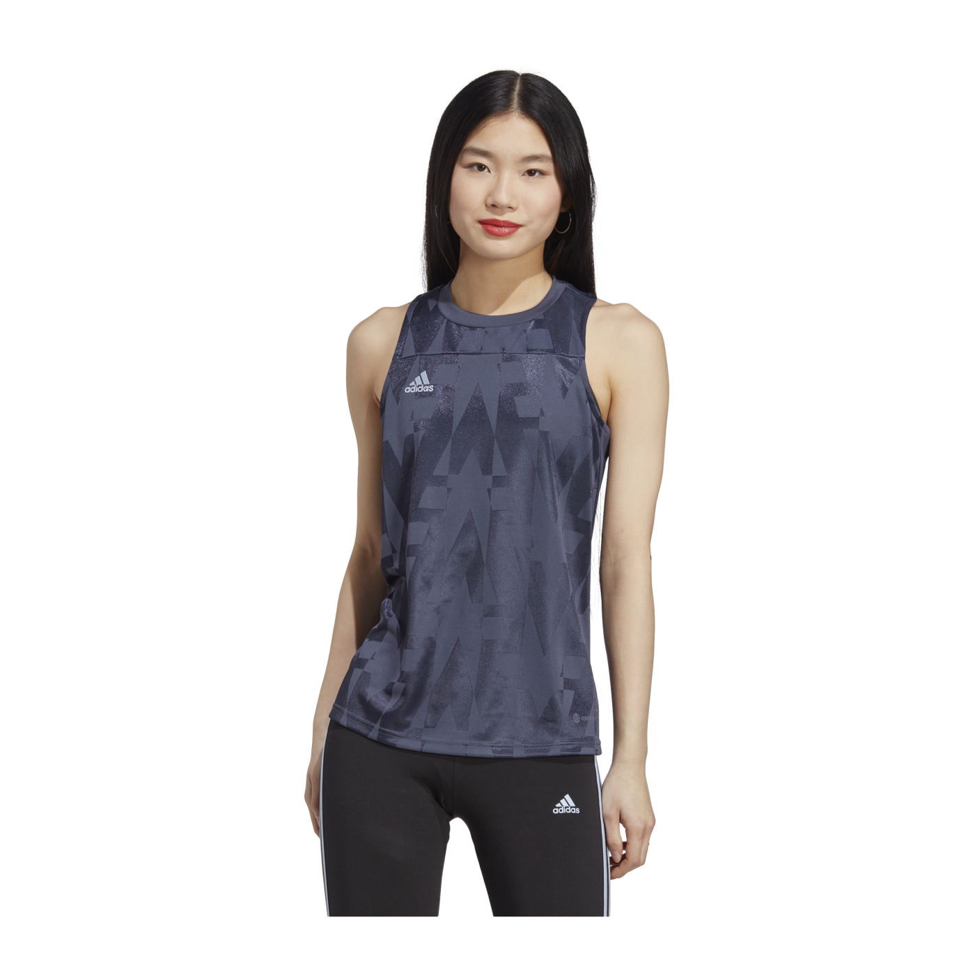 adidas Tiro Tanktop Damen Blau