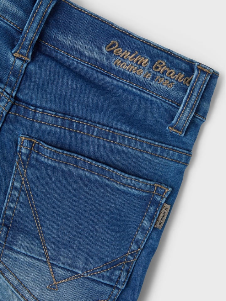 name it Stretch Jeans Slim Fit NKMTHEO in Blau günstig kaufen