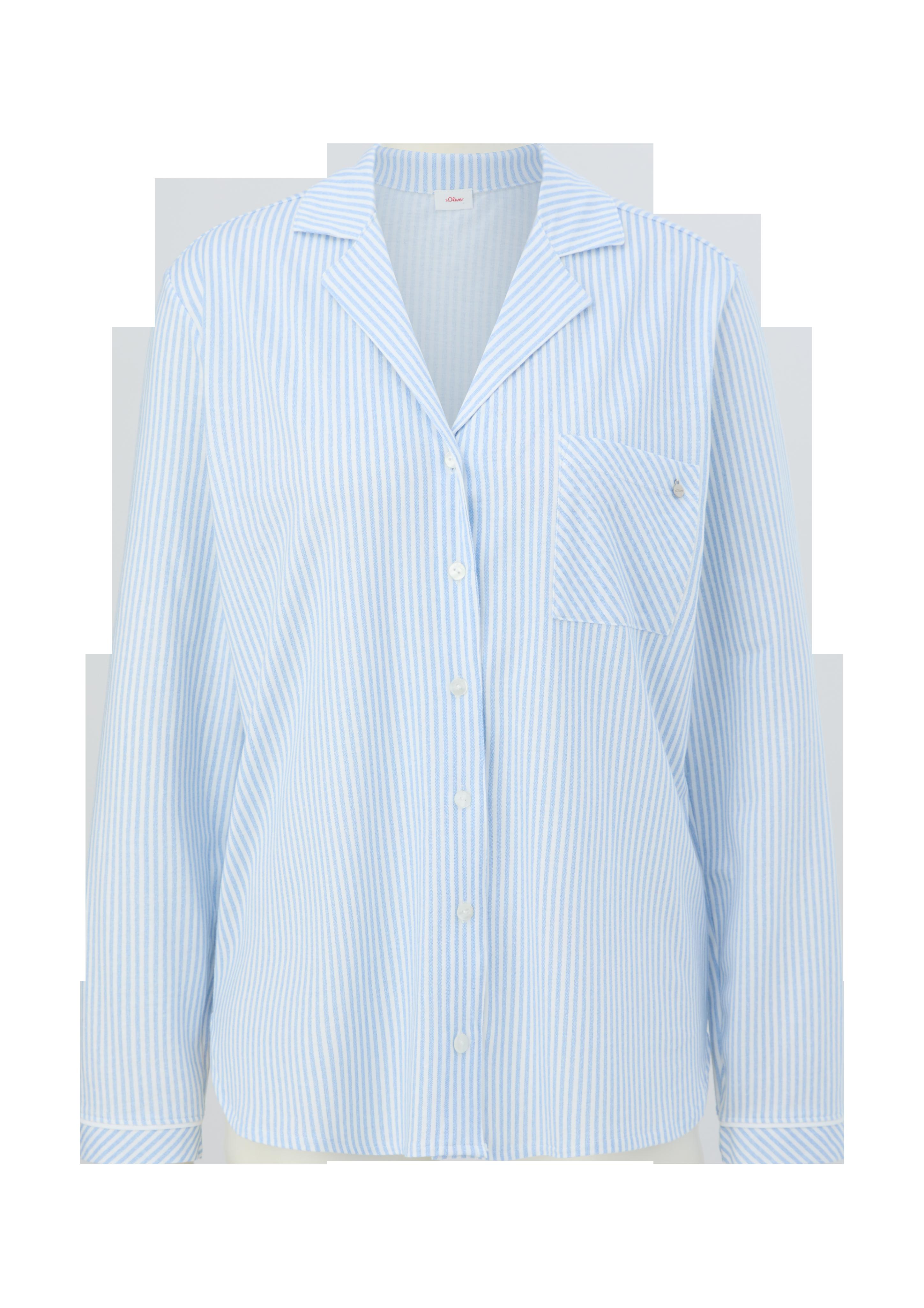 Klassisches Pyjamaoberteil  6008035-55G1