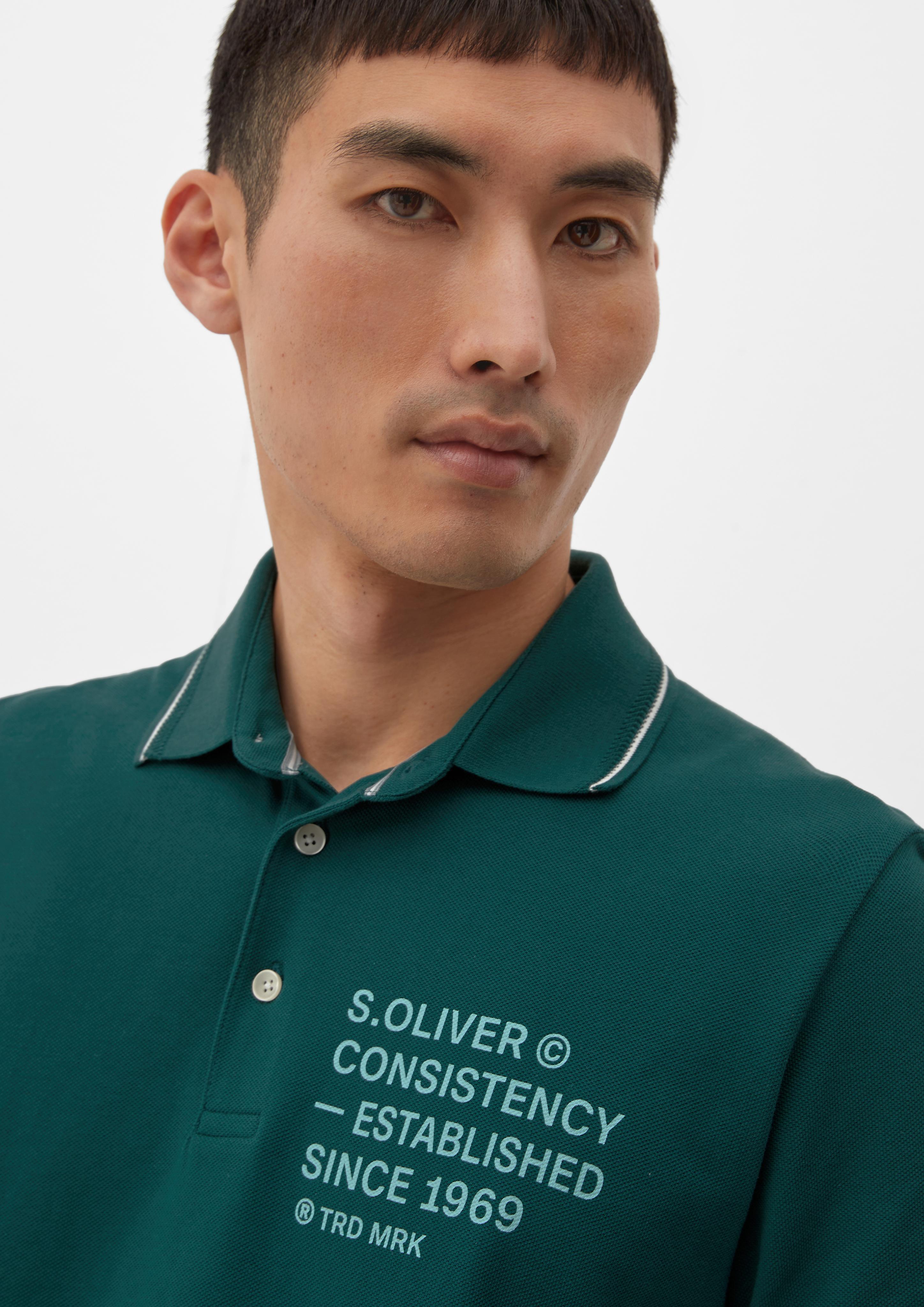 Poloshirt mit Piquéstruktur  2129835-7955