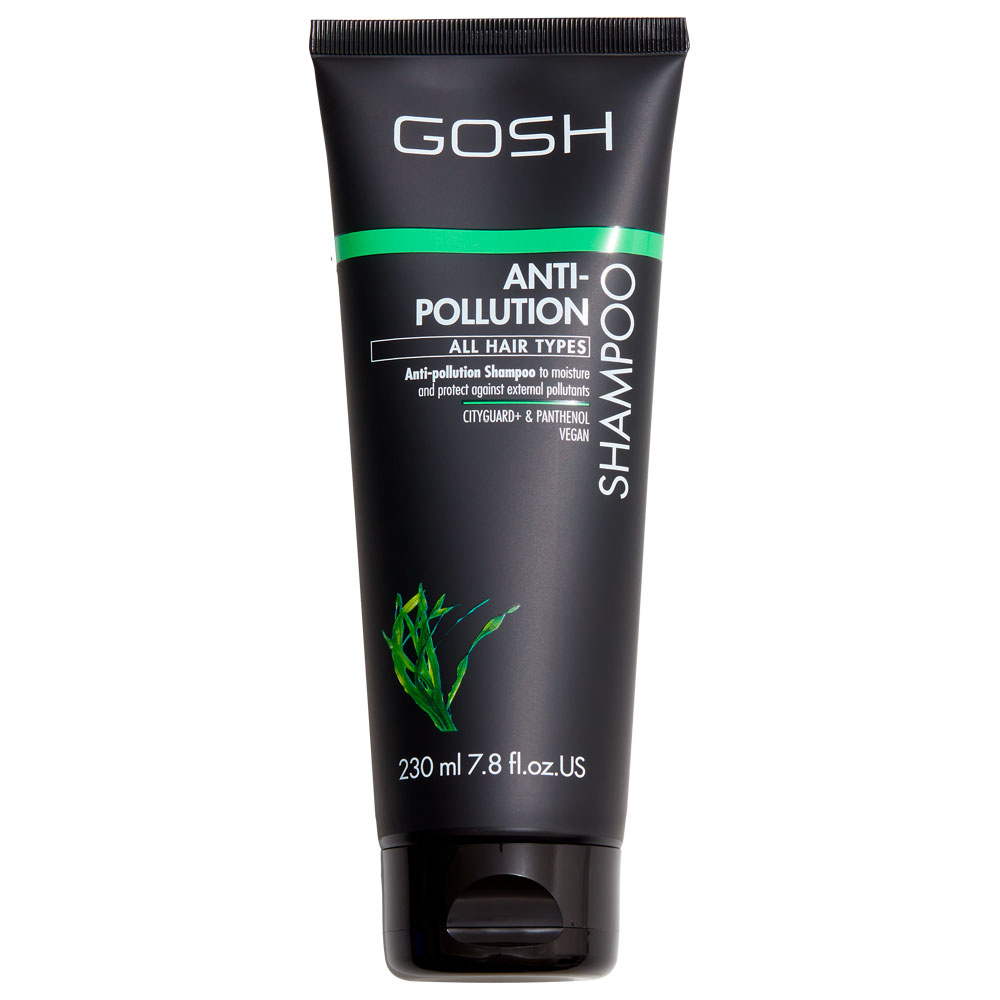 gosh copenhagen Anti Pollution Hair Shampoo Shampooing anti-pollution infusé au panthénol et CITYGUARD+