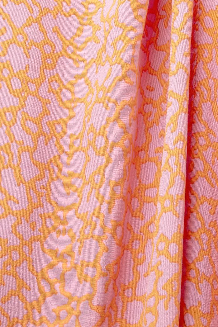Ärmelloses Midikleid mit Allover-Print