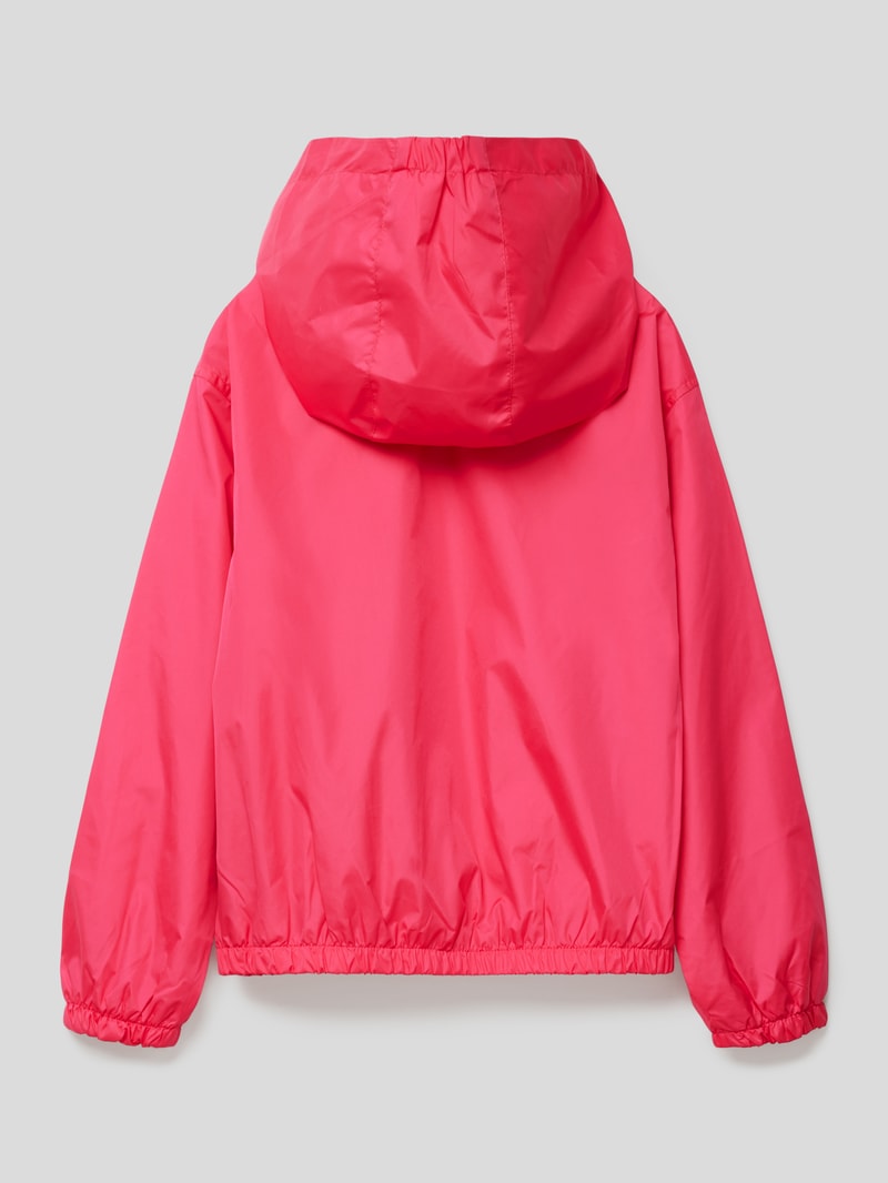 Jacke mit Kapuze in pink