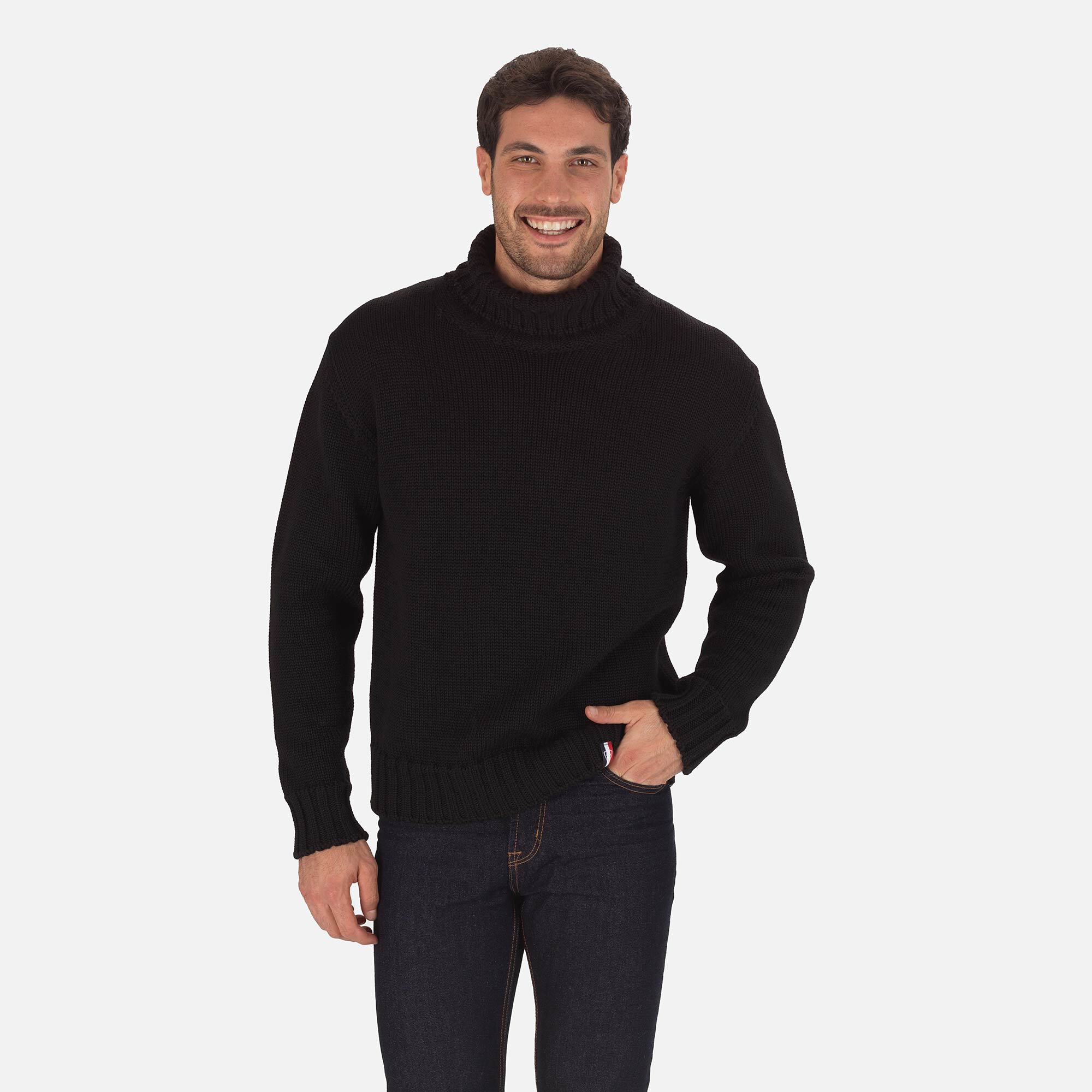 Pull Over en maille à col roulé