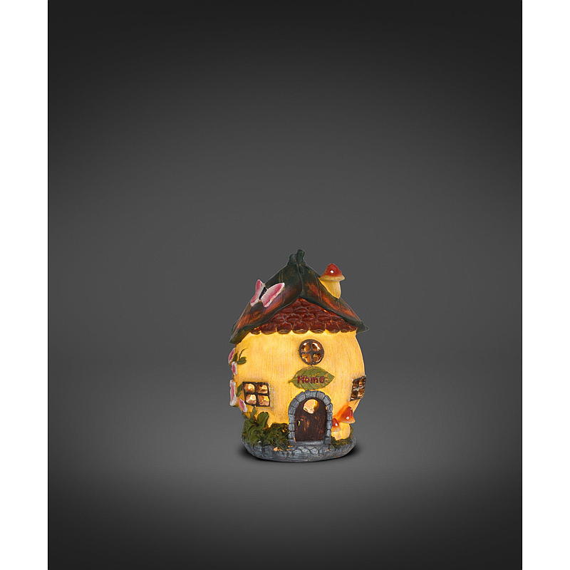 Home Miniatyrhus 11x16 cm solcelle