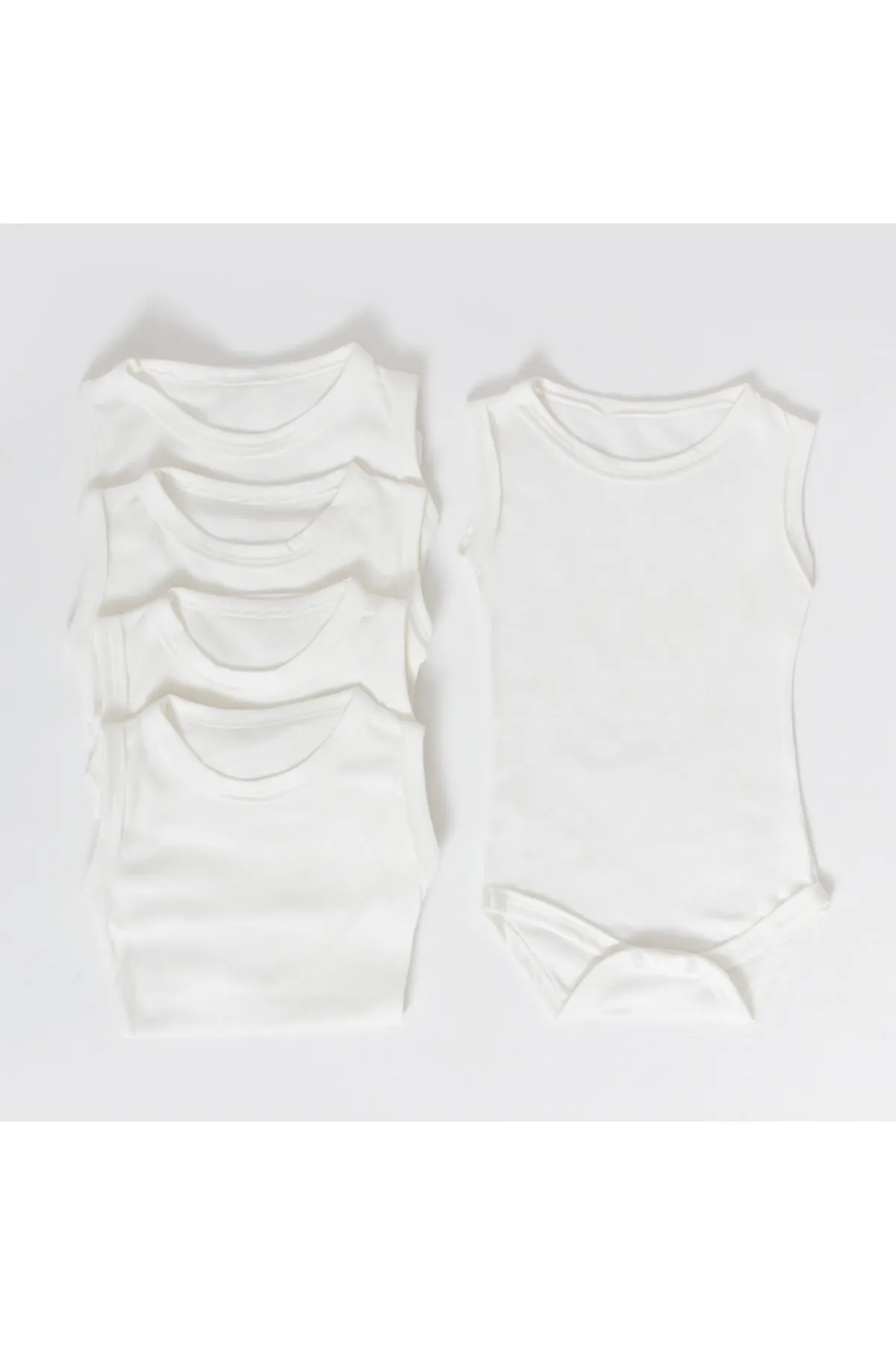 Bubito  5-teiliger ärmelloser Sportler-Body für Babys