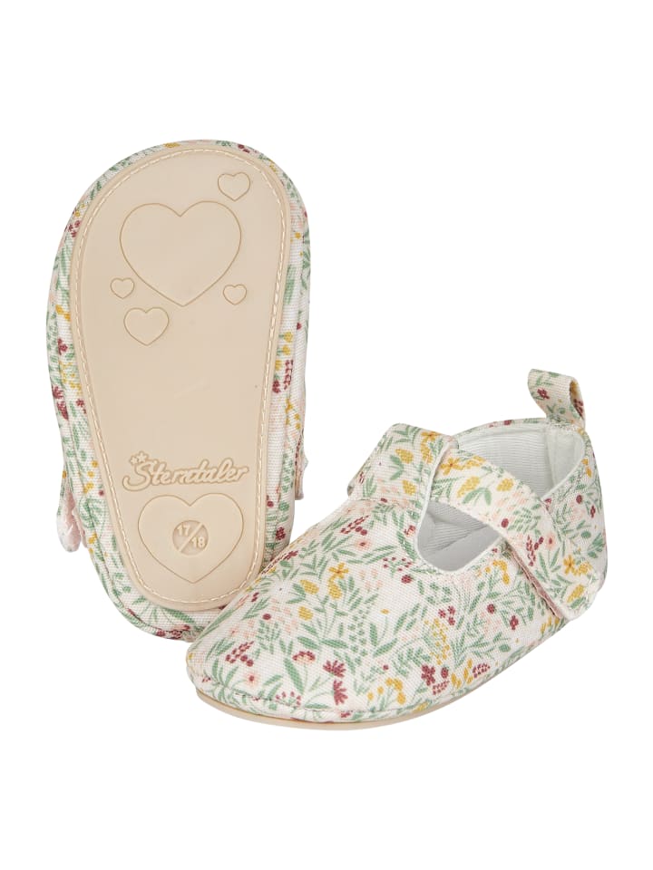 Sterntaler Baby Ballerinas Blumen in zartrosa günstig kaufen