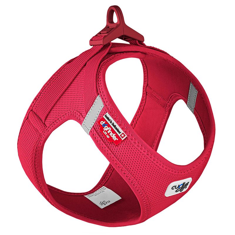 Curli Vest Geschirr Clasp Air-Mesh - rot zu TOP-Preisen | bitiba
