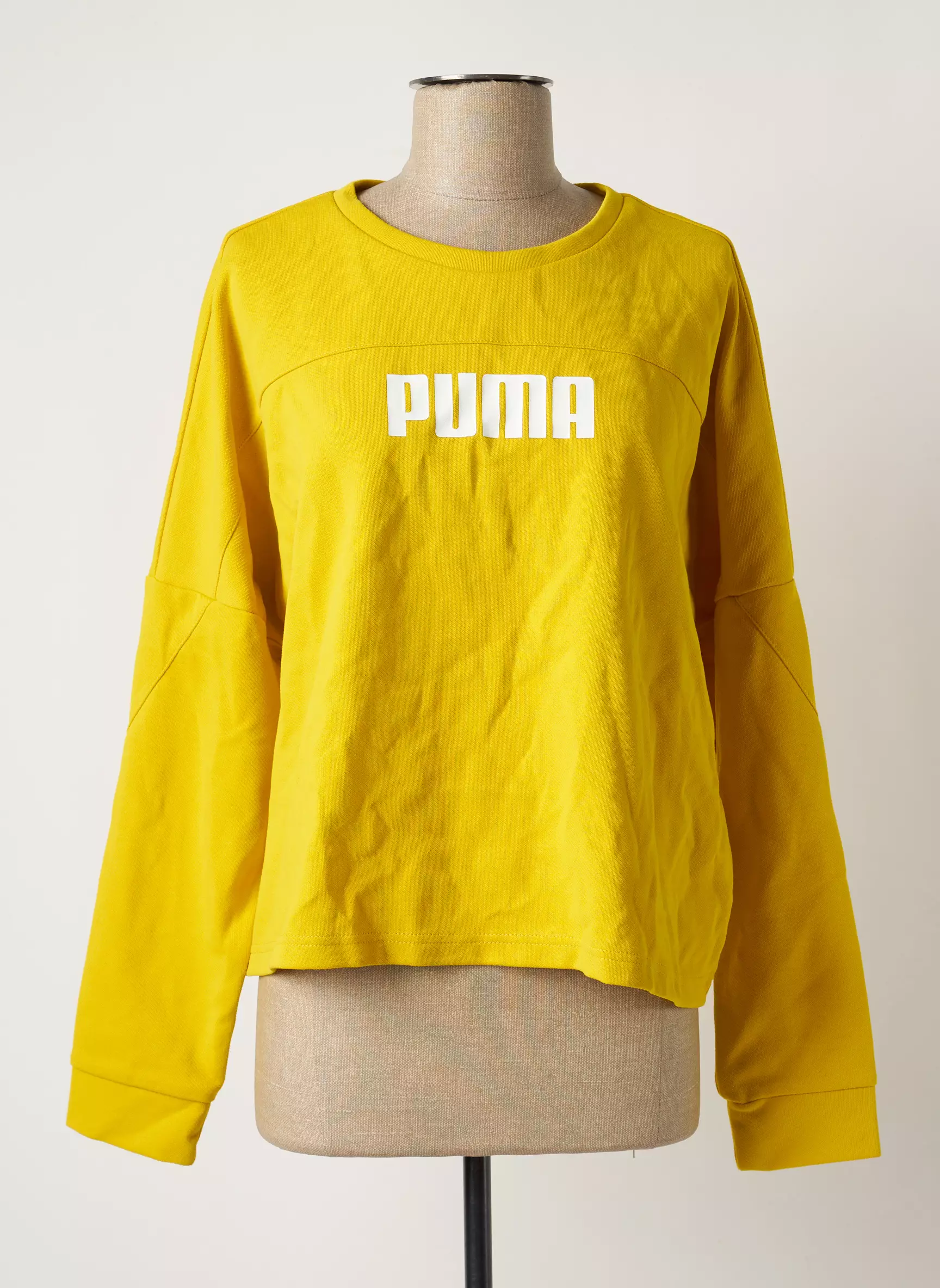 Puma Sweats Femme couleur jaune
