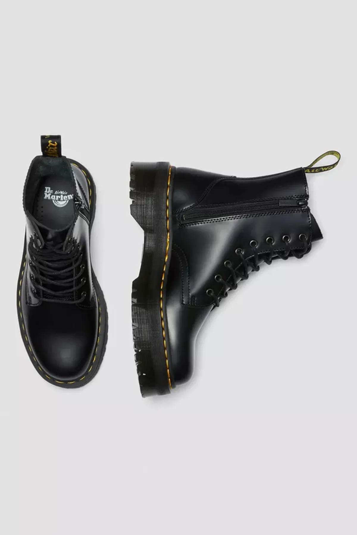 Dr. Martens  Stiefelette - Schwarz - Flacher Absatz