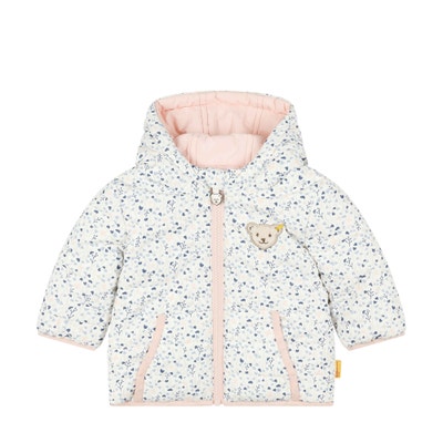 Wendejacke, weiß für Mädchen