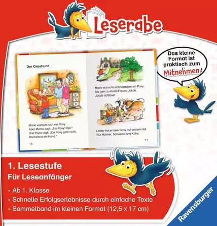 Leserabe -  Sonderausgaben: Erstlesegeschichten - Ponys und Pferde