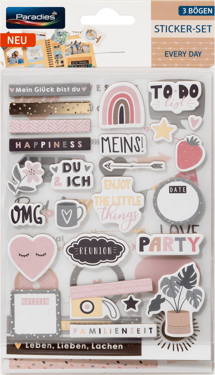 Stickerset Everyday, 1 St