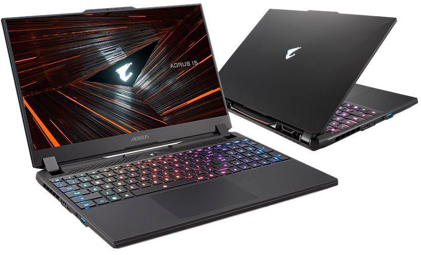Gigabyte AORUS 15 Gaming-Notebook (39,6 cm/15,6 Zoll, Intel Core i5 12500H, 1000 GB SSD, Intel 12 th Gen)