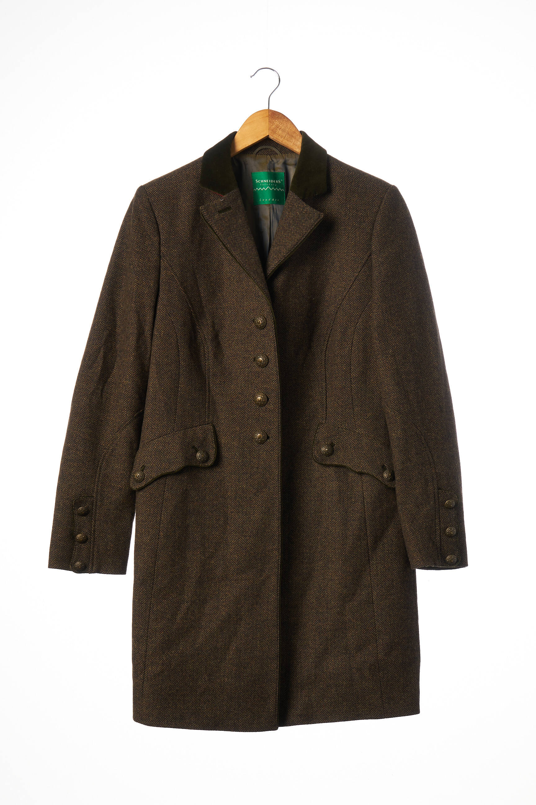 Schneiders Manteaux Longs Femme couleur vert