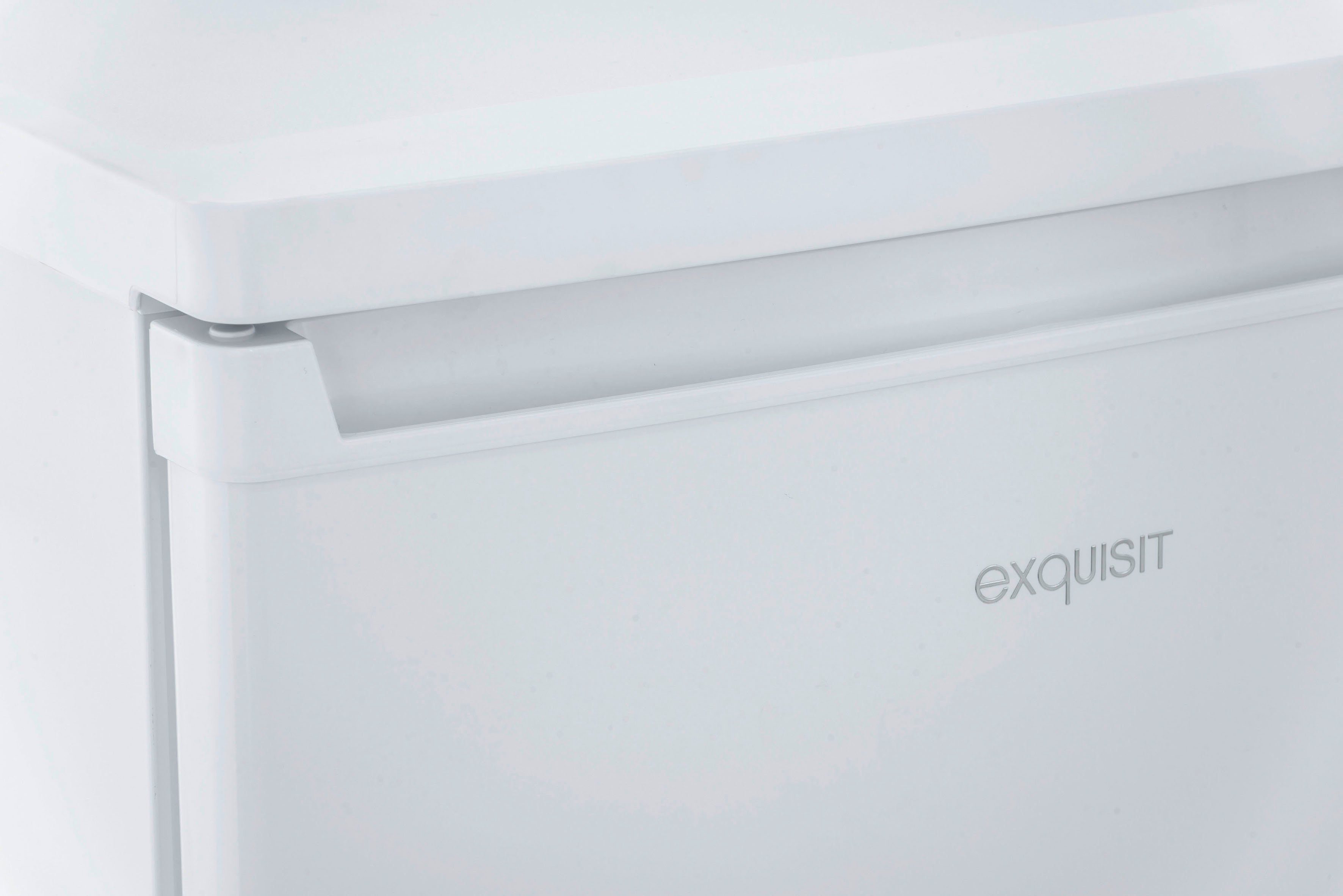 exquisit Kühlschrank KS16-4-E-040E weiss, 85,5 cm hoch, 55 cm breit