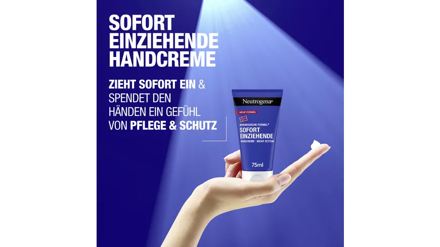 Neutrogena Norwegische Formel Sofort Einziehende Handcreme 75 ml