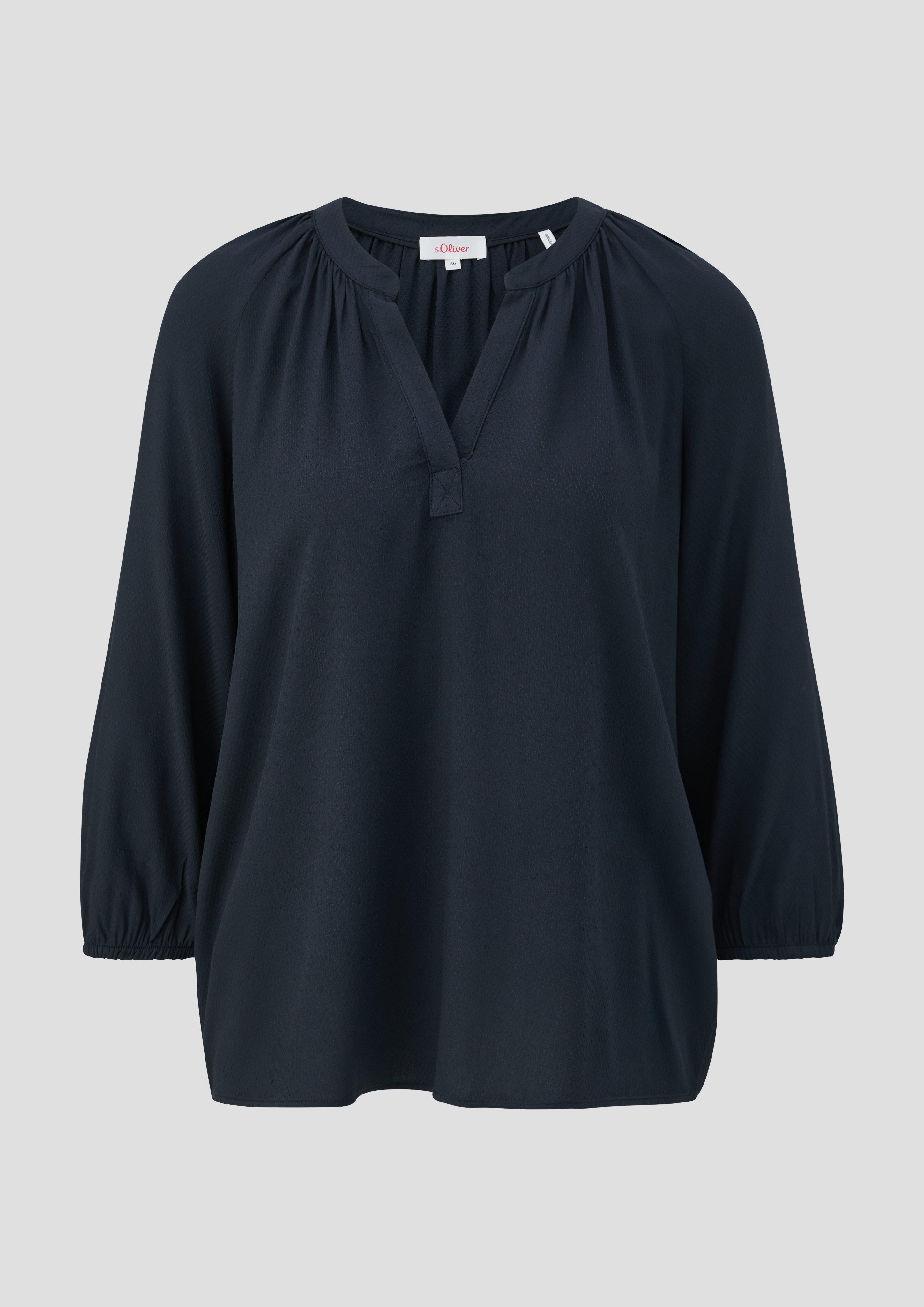 Viskosebluse mit Dobby-Struktur  2145848-5989