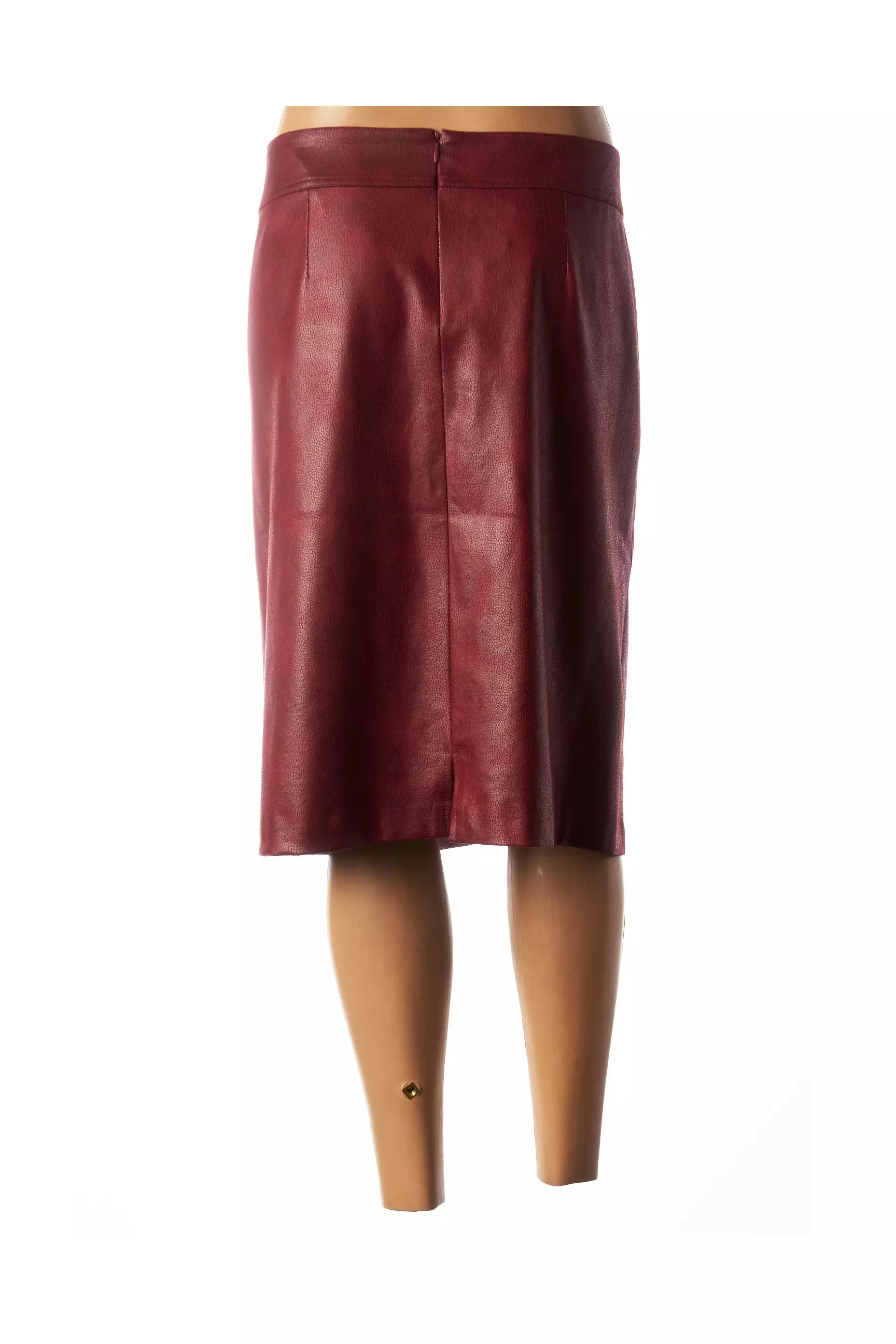 Gevana Jupes Mi Longues Femme couleur rouge