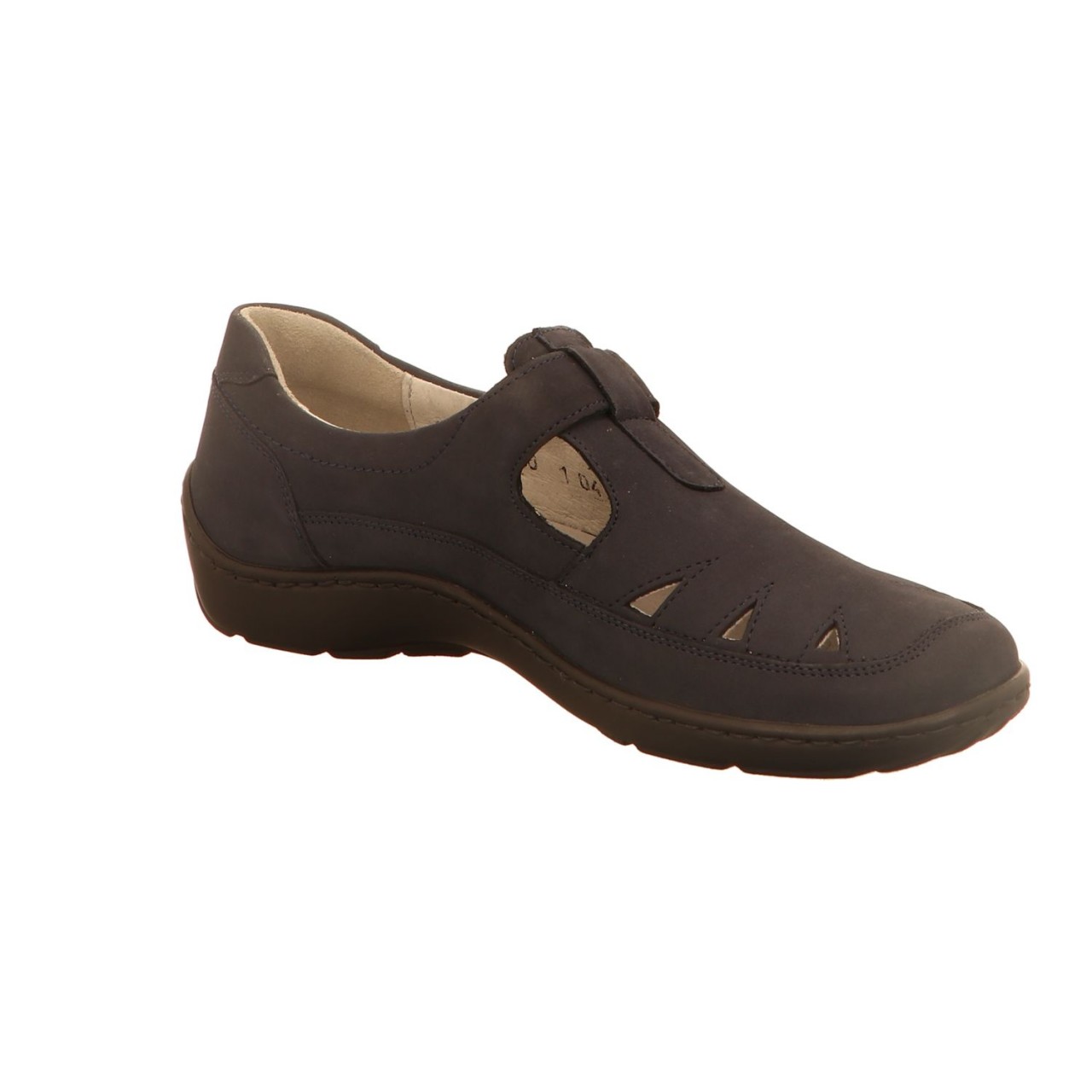 WALDLÄUFER Komfort Sandalen blau 496510