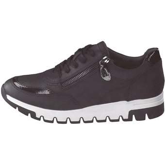 Jana comfort Schnürsneaker in schwarz
