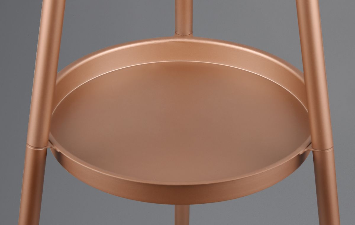 Trendhopper 1-flg Stehlampe Cole Coffee Schwarz
