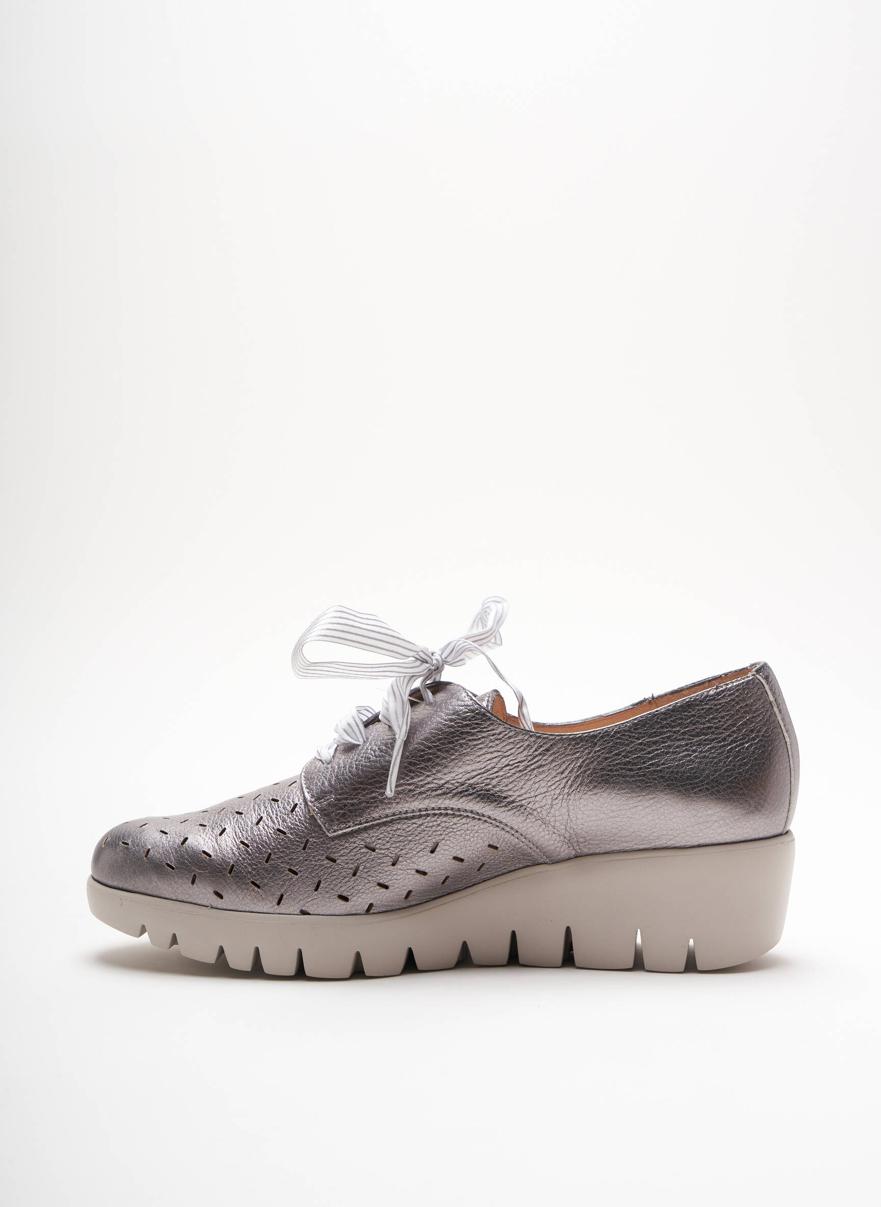Wonders Derby Femme couleur gris