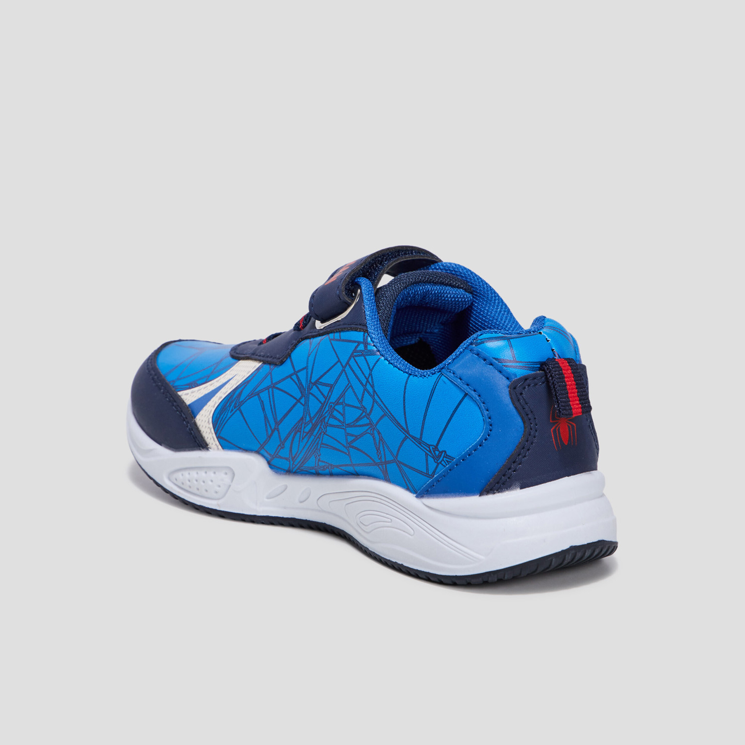 Baskets running Spider-Man bleu garçon | La Halle