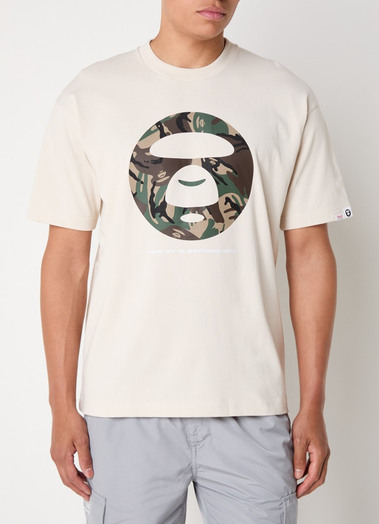 Aape T-shirt with logo and back print