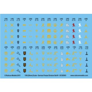 German Panzer Division Set 1
