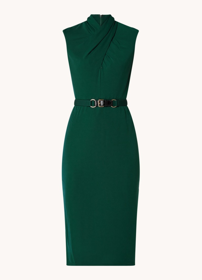 Ralph Lauren midi uska haljina s remenom