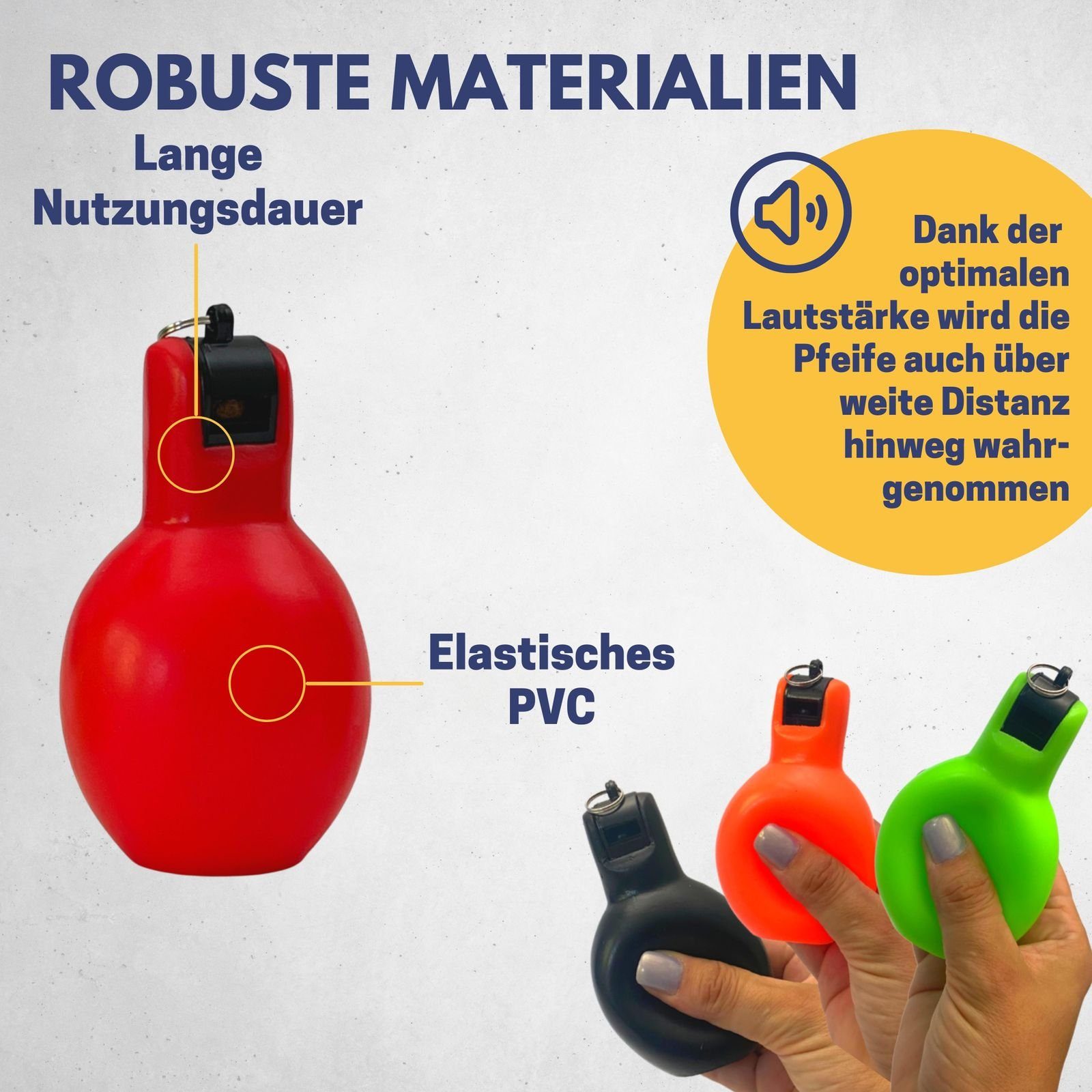 Best Sporting Handpfeife Best Sporting Handpfeife Set I hochwertige Schiedsrichterpfeife I Trainerpfeife orange + grün I Fußball-Pfeife für Kinder I robuste Sportpfeife I Trainer Pfeife I Pfeife Sport