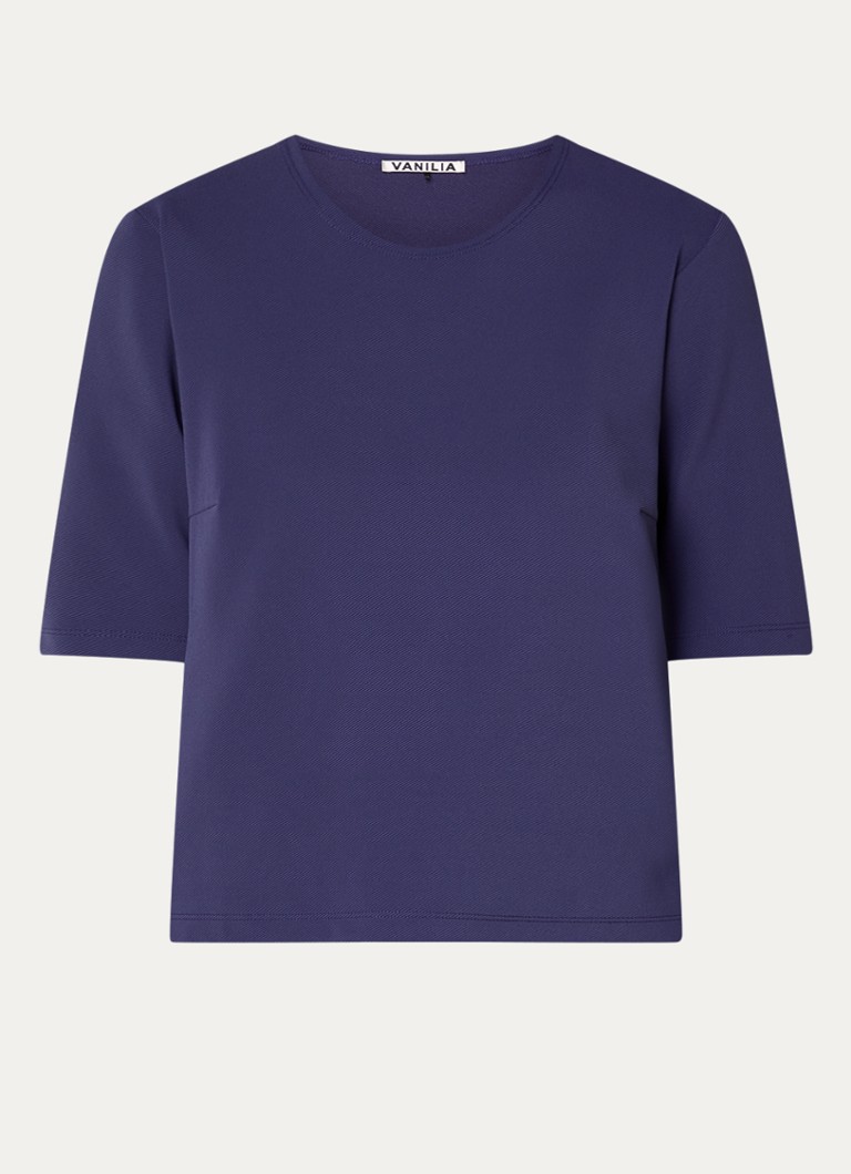 Vanilia textured T-shirt